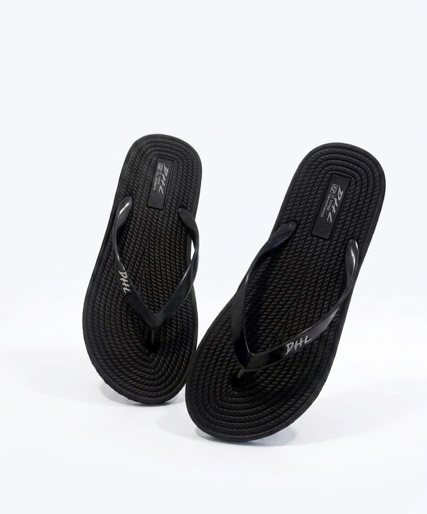 DHL Classic Black Flip-Flop