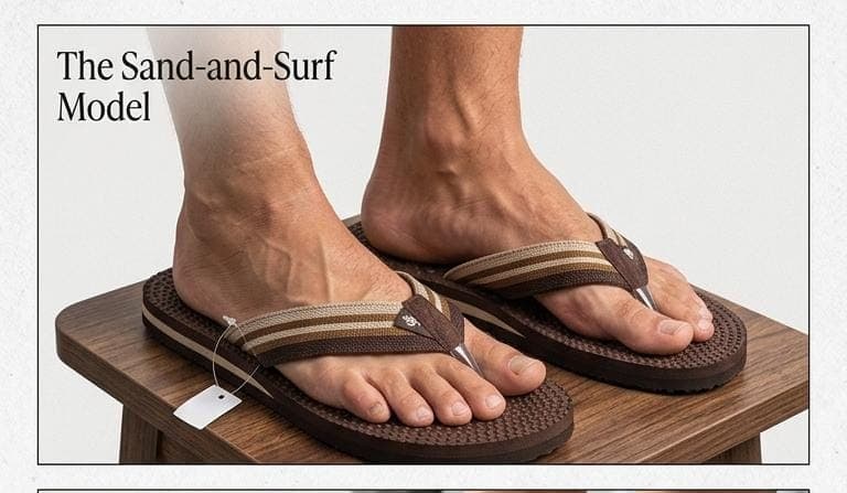 DHL Men Soft Flip-Flop