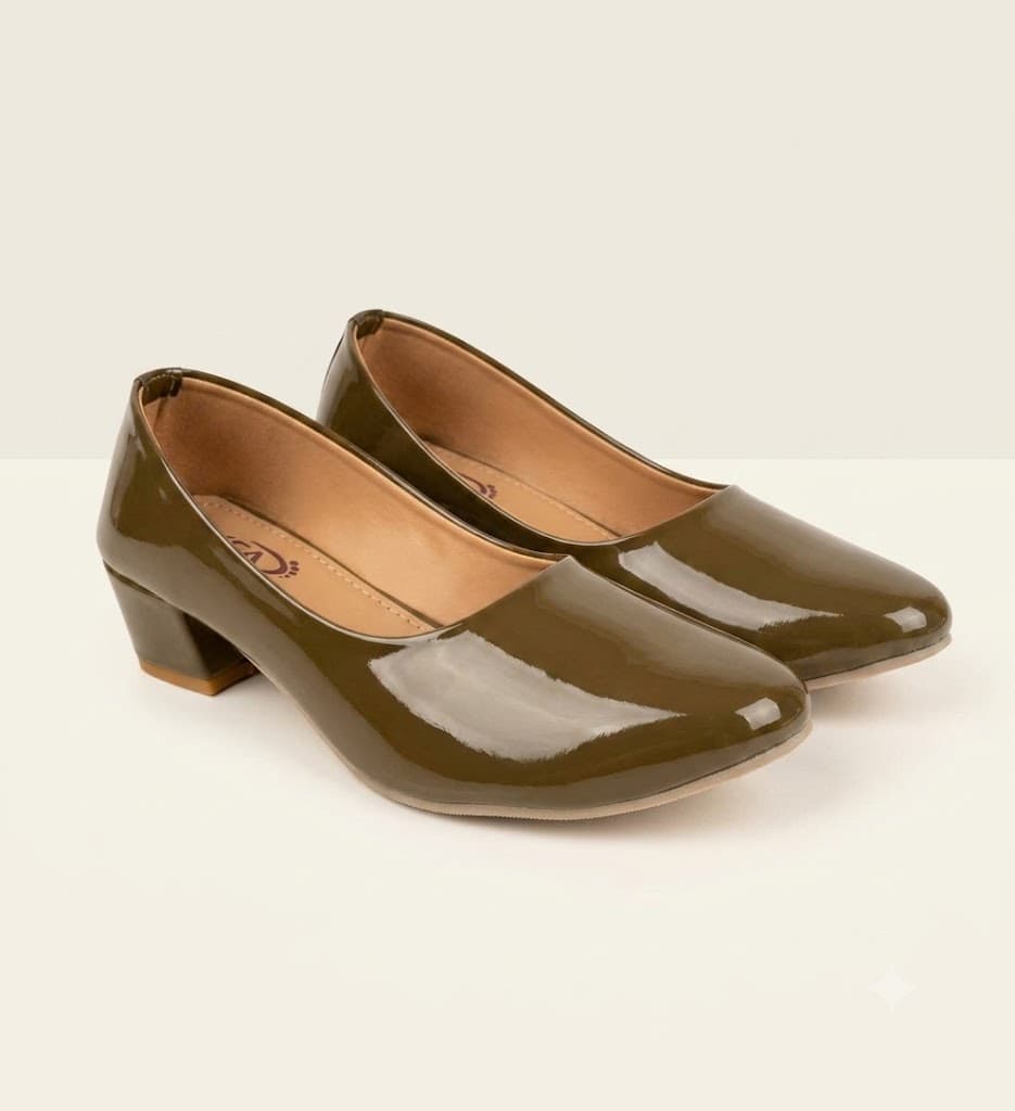 HYFA Glossy Block Heels