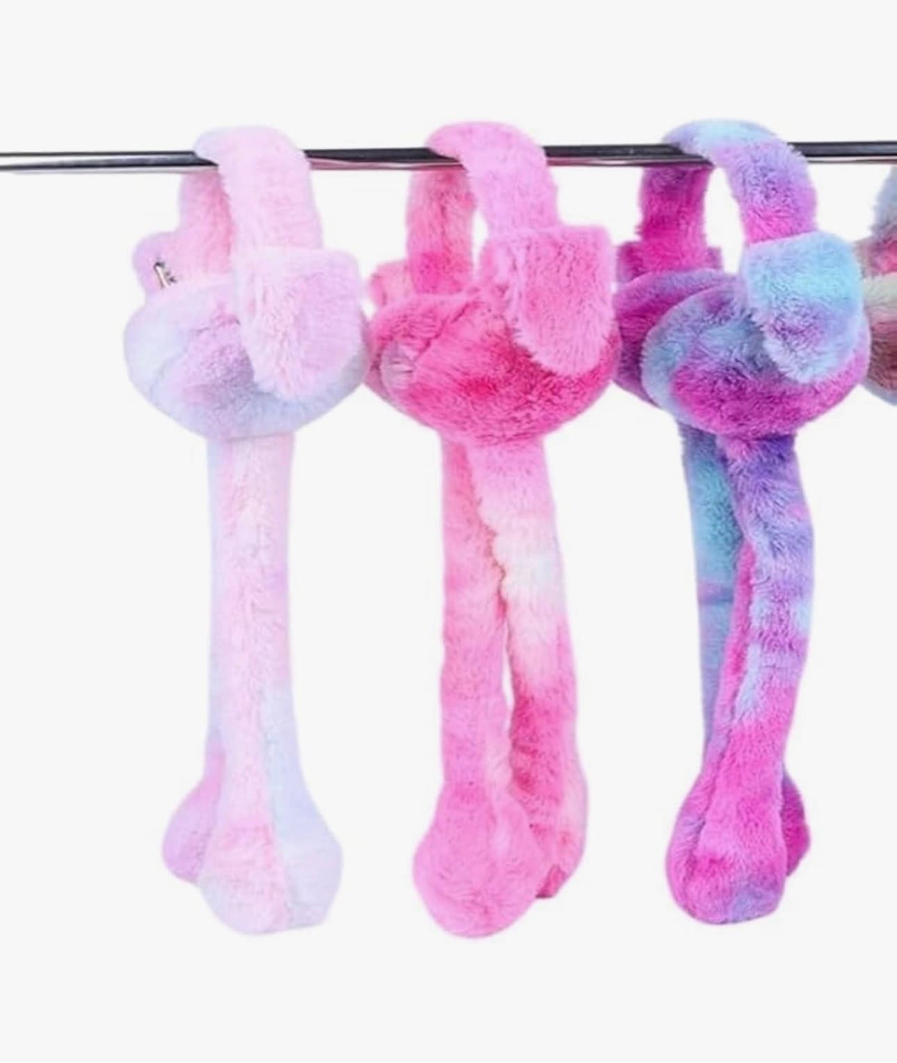 Rabbit plush Earmuffs for kids