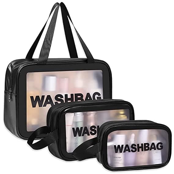 Wash Bag Cosmetics Case Set