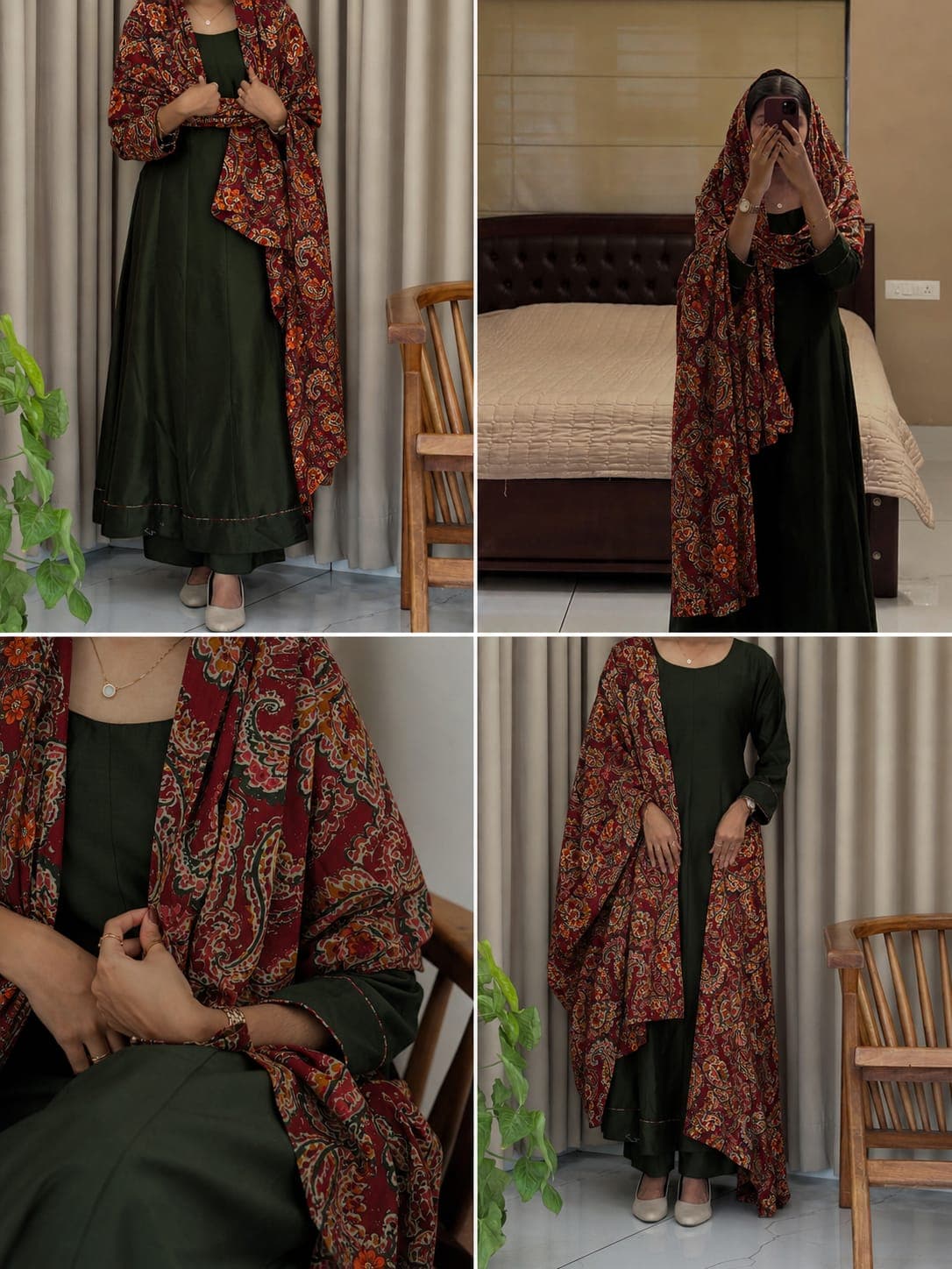 Earthy Elegance Khadi Cotton Salwar Set for Women