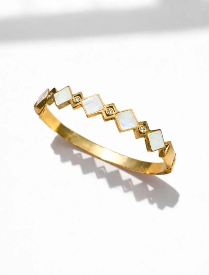 Stainless Steel Gold Plated Bracelet