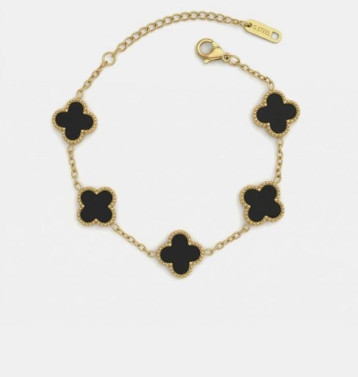 Stainless Steel Gold -Plated Bracelet