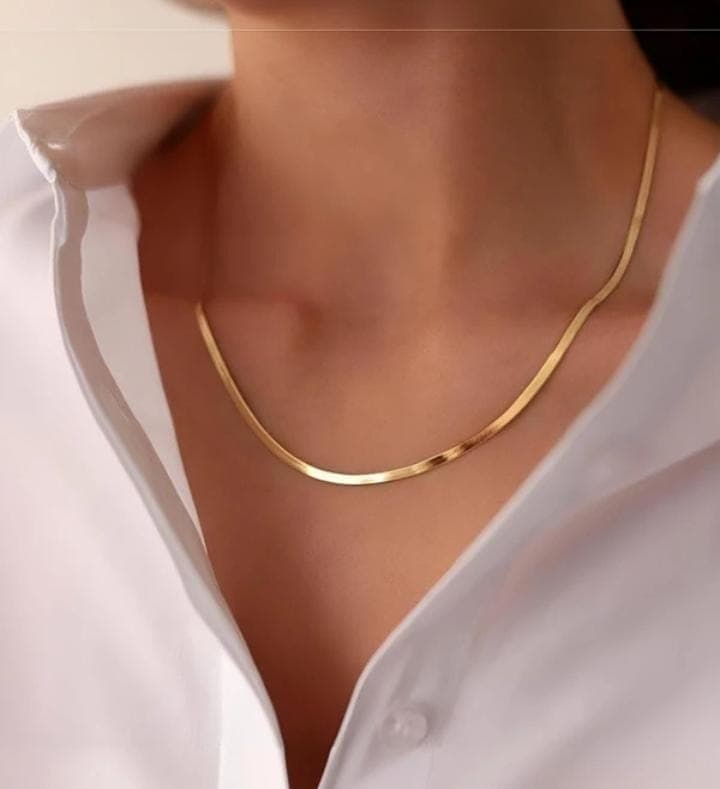 Gold Chain Gold -Plated Alloy Chain