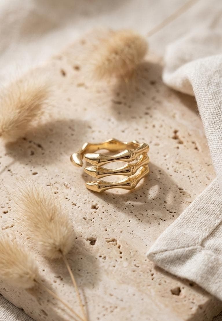 Skeleton Hand Ring Bracelet